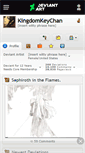 Mobile Screenshot of kingdomkeychan.deviantart.com