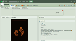 Desktop Screenshot of kaffedyr.deviantart.com