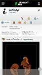 Mobile Screenshot of kaffedyr.deviantart.com
