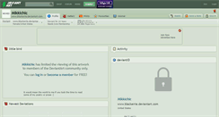 Desktop Screenshot of mikkichic.deviantart.com