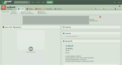 Desktop Screenshot of jo-biwell.deviantart.com