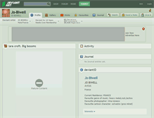 Tablet Screenshot of jo-biwell.deviantart.com