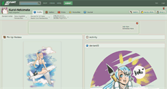 Desktop Screenshot of kuroi-nekomata.deviantart.com