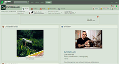Desktop Screenshot of cyril-helnwein.deviantart.com