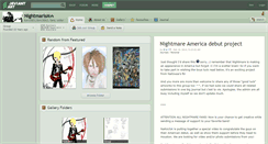 Desktop Screenshot of nightmarism.deviantart.com