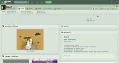 Desktop Screenshot of bateri.deviantart.com