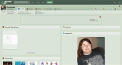 Desktop Screenshot of dynamax.deviantart.com