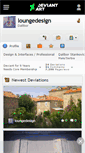 Mobile Screenshot of loungedesign.deviantart.com
