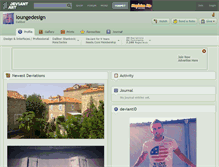 Tablet Screenshot of loungedesign.deviantart.com