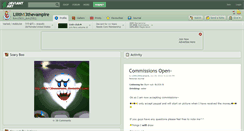 Desktop Screenshot of lilith13thevampire.deviantart.com