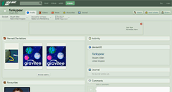 Desktop Screenshot of funkypear.deviantart.com