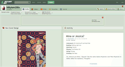 Desktop Screenshot of kittytom200x.deviantart.com