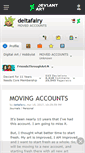 Mobile Screenshot of deltafairy.deviantart.com