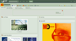 Desktop Screenshot of dickelman.deviantart.com