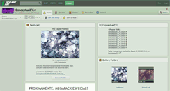 Desktop Screenshot of conceptualfx.deviantart.com