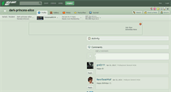 Desktop Screenshot of dark-princess-alice.deviantart.com