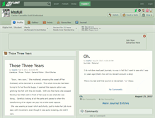 Tablet Screenshot of kissfull.deviantart.com