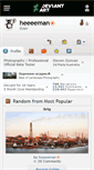 Mobile Screenshot of heeeeman.deviantart.com