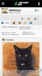 Mobile Screenshot of elektroyu.deviantart.com