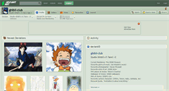 Desktop Screenshot of ghibli-club.deviantart.com