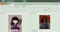 Desktop Screenshot of maggieraven.deviantart.com