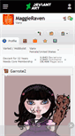 Mobile Screenshot of maggieraven.deviantart.com