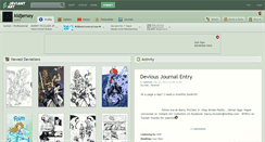 Desktop Screenshot of kidjersey.deviantart.com