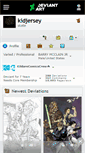 Mobile Screenshot of kidjersey.deviantart.com