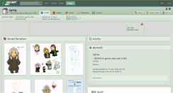 Desktop Screenshot of lurvis.deviantart.com