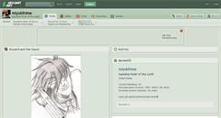Desktop Screenshot of miyukihime.deviantart.com