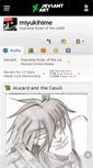 Mobile Screenshot of miyukihime.deviantart.com