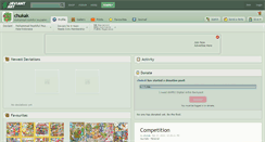 Desktop Screenshot of chukak.deviantart.com