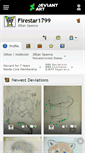 Mobile Screenshot of firestar1799.deviantart.com