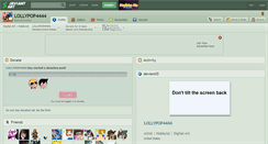 Desktop Screenshot of lollypop4444.deviantart.com