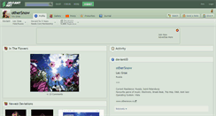 Desktop Screenshot of othersnow.deviantart.com
