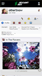 Mobile Screenshot of othersnow.deviantart.com