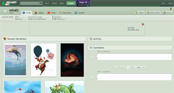 Desktop Screenshot of milo83.deviantart.com