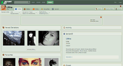 Desktop Screenshot of liiiina.deviantart.com