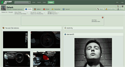 Desktop Screenshot of dshark.deviantart.com