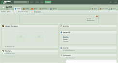 Desktop Screenshot of lezim.deviantart.com
