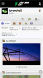 Mobile Screenshot of loreeshell.deviantart.com