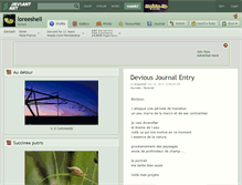 Tablet Screenshot of loreeshell.deviantart.com