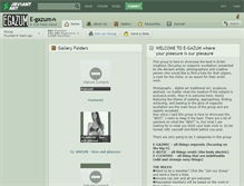 Tablet Screenshot of e-gazum.deviantart.com