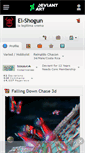 Mobile Screenshot of el-shogun.deviantart.com