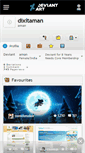 Mobile Screenshot of dixitaman.deviantart.com