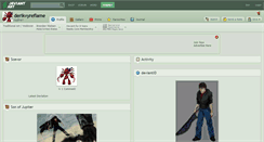 Desktop Screenshot of derikvyreflame.deviantart.com