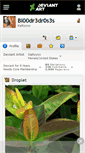 Mobile Screenshot of bl00dr3dr0s3s.deviantart.com