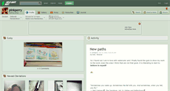 Desktop Screenshot of pinkperry.deviantart.com