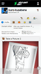 Mobile Screenshot of kuro-kusabana.deviantart.com