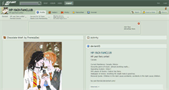 Desktop Screenshot of hp-yaoi-fanclub.deviantart.com